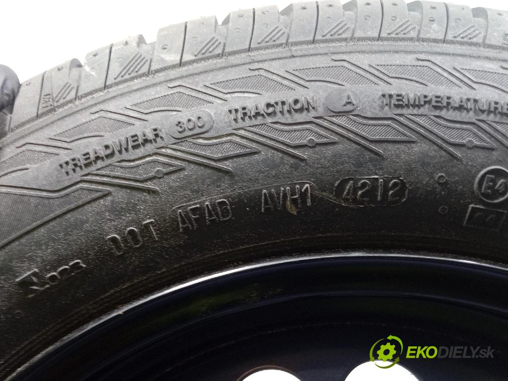 Opel Corsa 2012 Ráfky Ocel z Pneumatiky 8595698013231