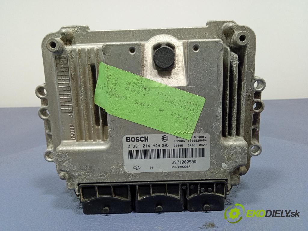 Renault Scenic 2009 řídící jednotka Motor: 237100055R