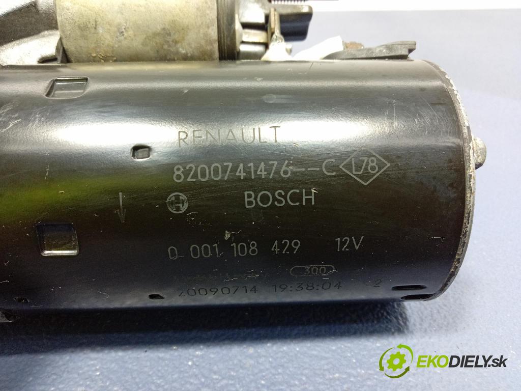 Renault Scenic 2009 štartér 8200741476