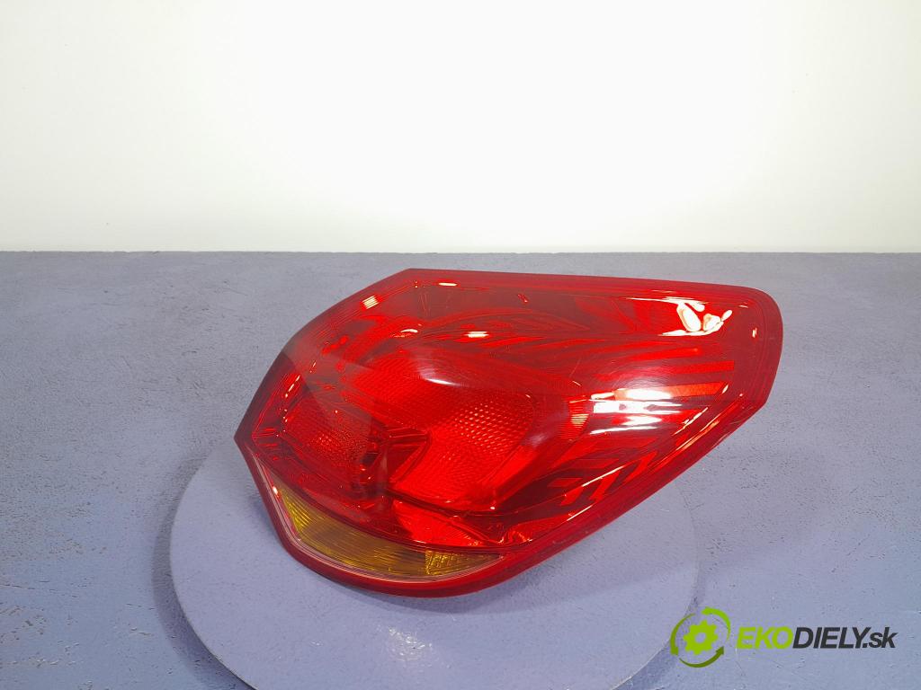 Opel Astra 2011 světlo Zad: Práva: Mimo: