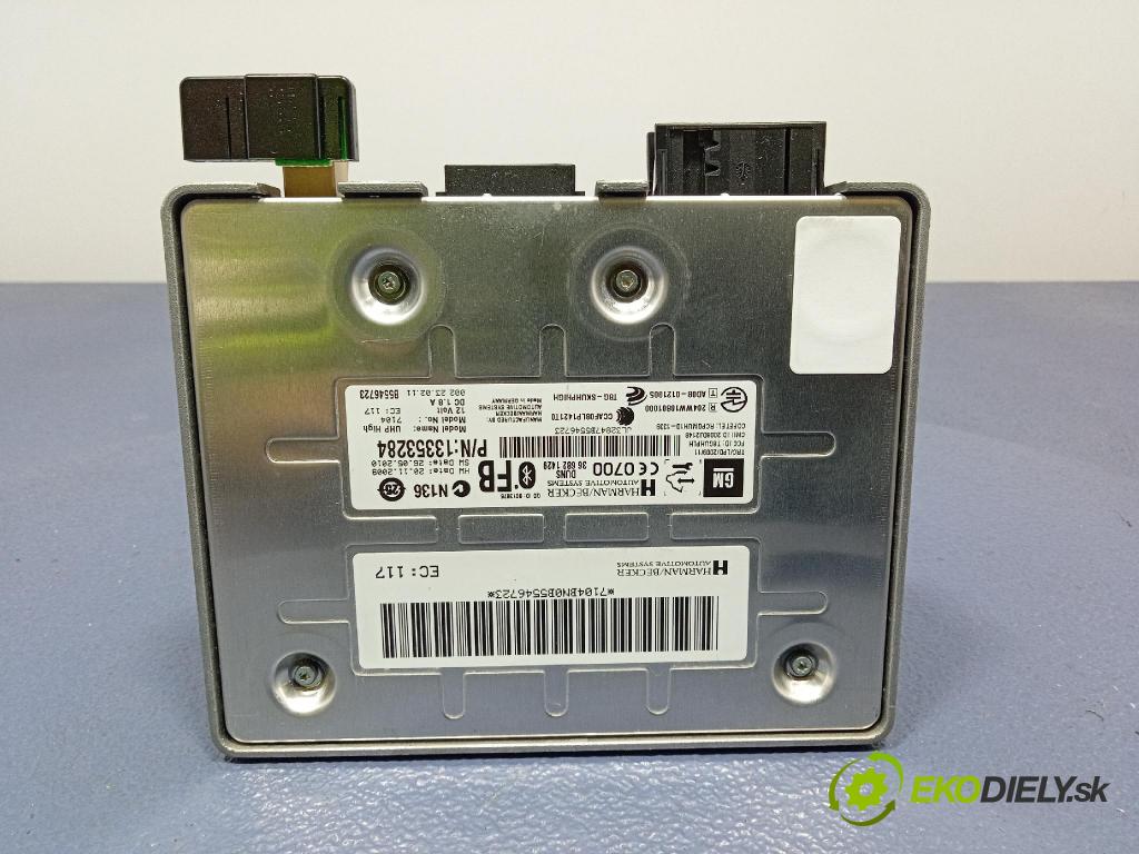 Opel Insignia 2011 řídící jednotka Bluetooth: / Telefonu: 13353284