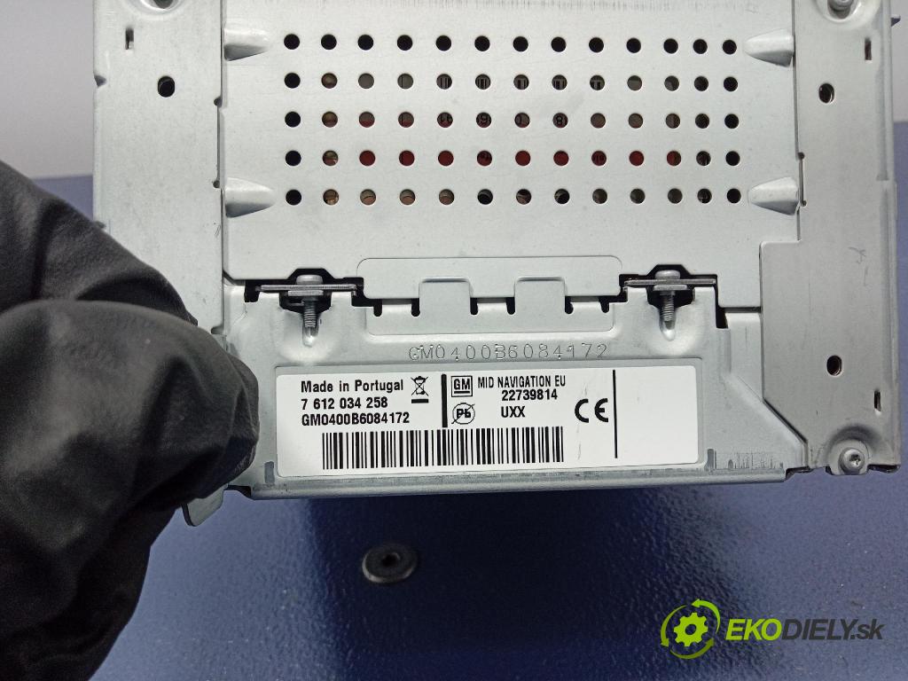 Opel Insignia 2011 Radio I Navigace: 22739814