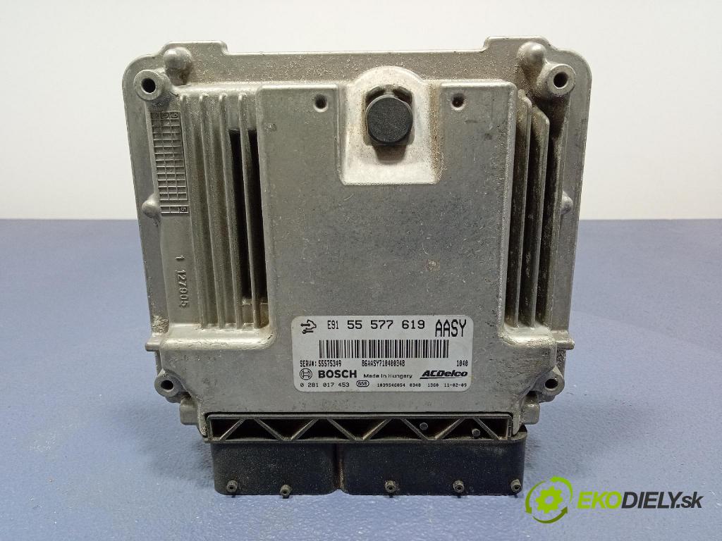 Opel Insignia 2011 řídící jednotka Motor: 55577619