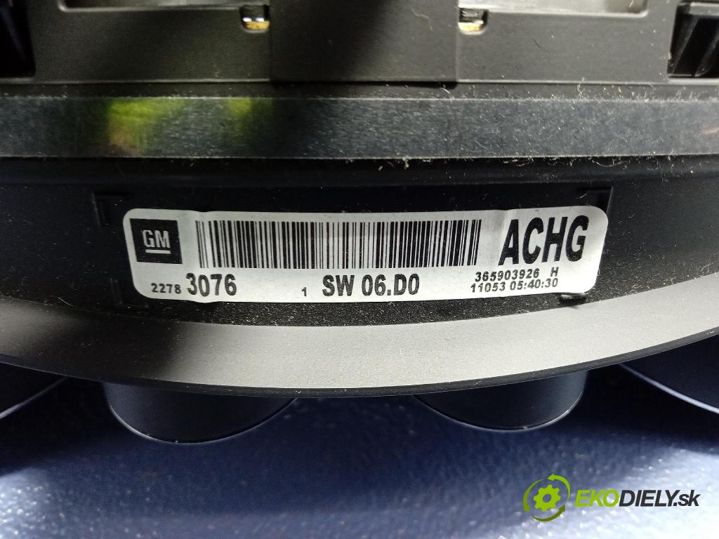 Opel Insignia 2011 Přístrojová deska 22783076