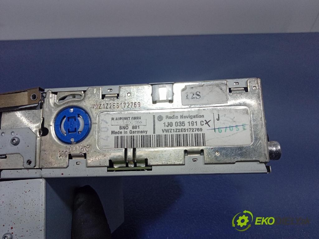 Vw Passat 2004 Radio I Navigace: 1J0035191C
