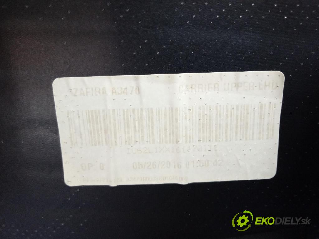 Opel Zafira 2016 kokpit,přistrojova deska A3470
