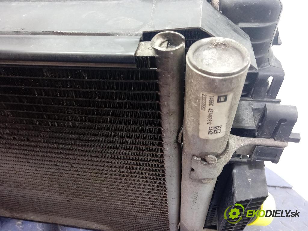 Opel Zafira 2016 Chladič Voda 13360890