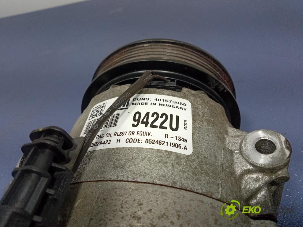 Opel Zafira 2016 Kompresor: Klimatizácia: 39029422