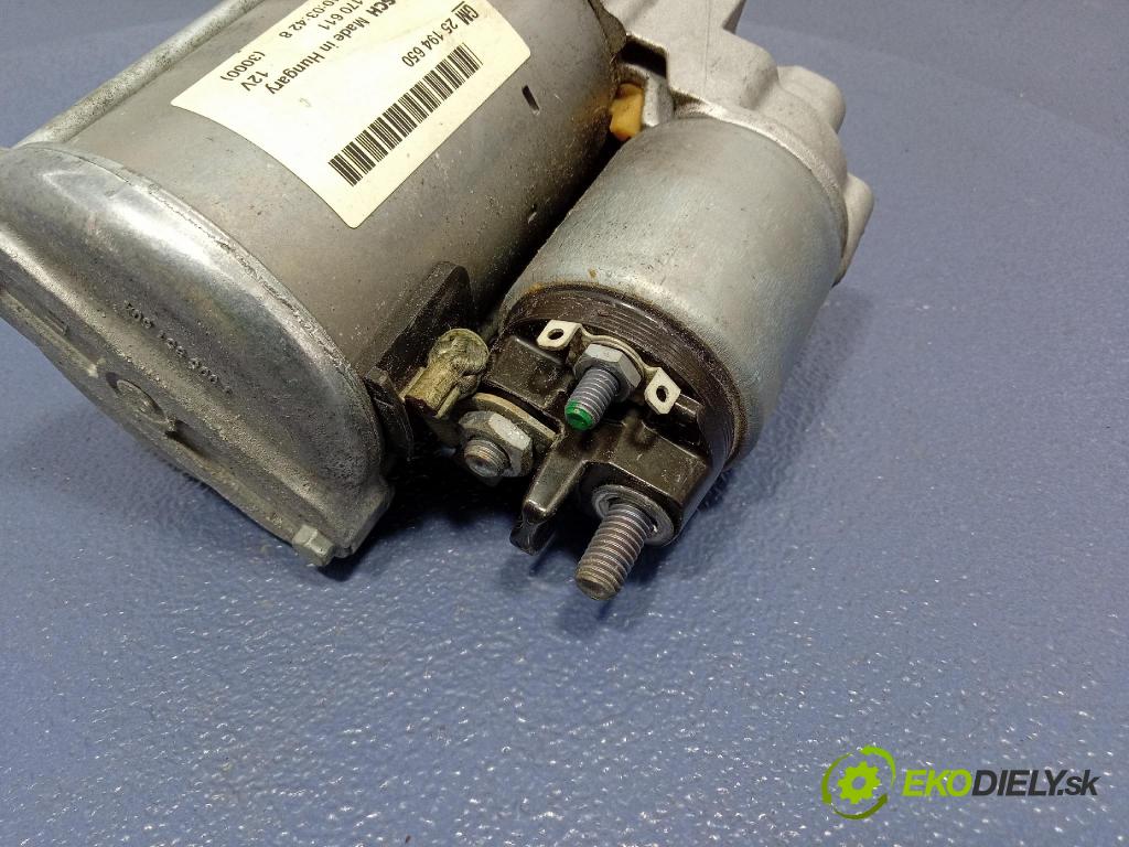 Opel Zafira 2016 štartér 25194650