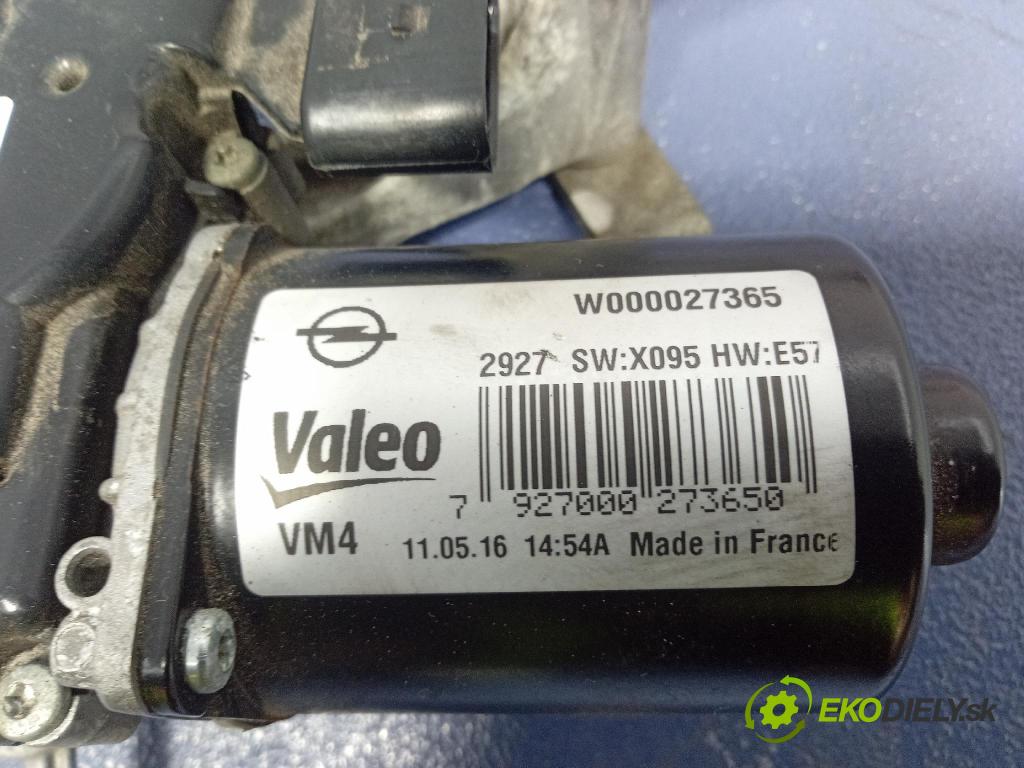 Opel Zafira 2016 mechanizmus motor: Stierače: Predné W000027365