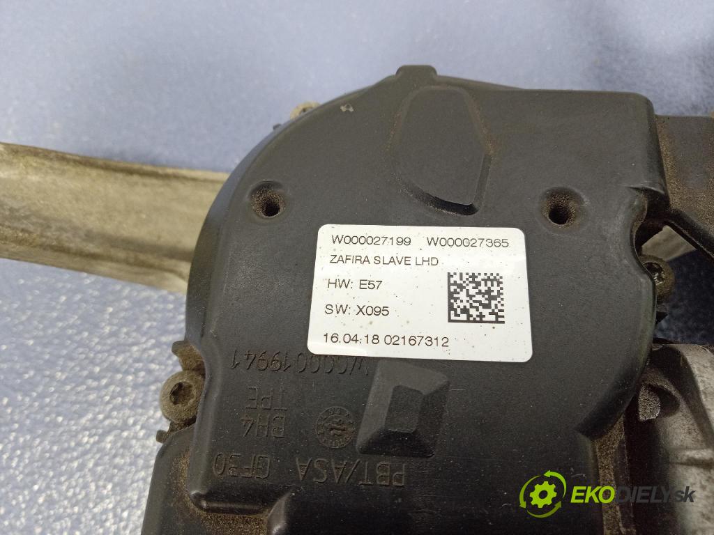 Opel Zafira 2016 mechanizmus motor: Stierače: Predné W000027365