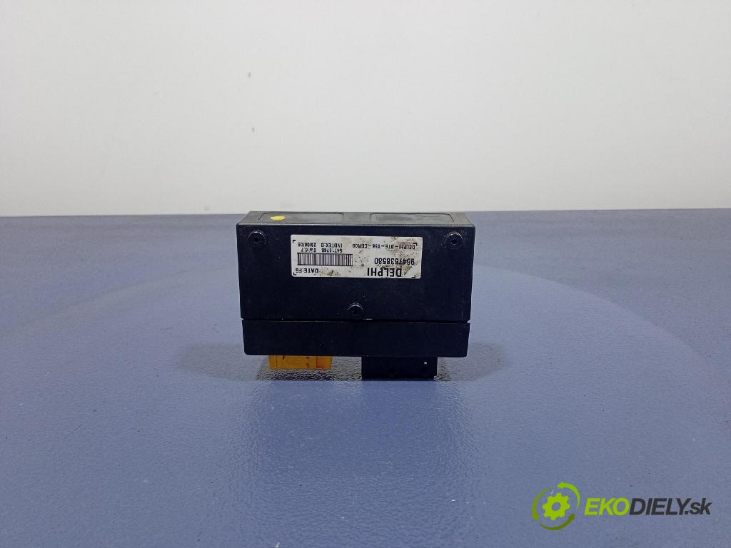 Peugeot 307 2005 řídící jednotka 9647538580