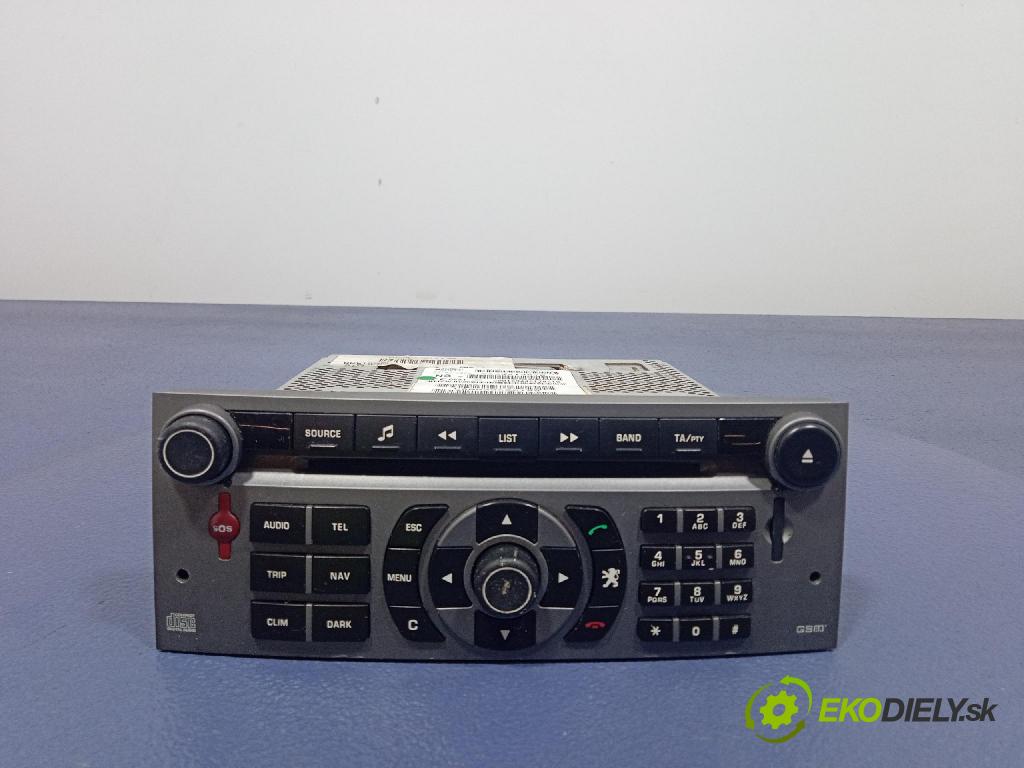 Peugeot 407 2004 Radio I Navigace: 96549138YW