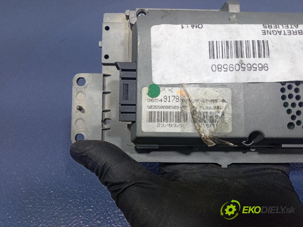 Peugeot 407 2004 Radio I Navigace: 96549138YW