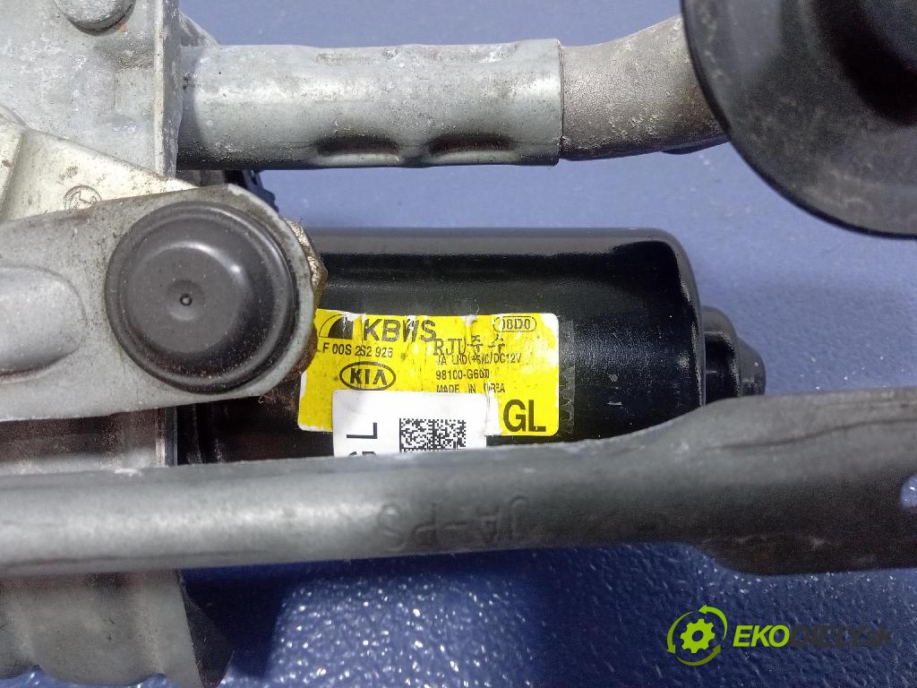 Kia Picanto 2022 mechanismus motorek Stěrače: před 98100G6000