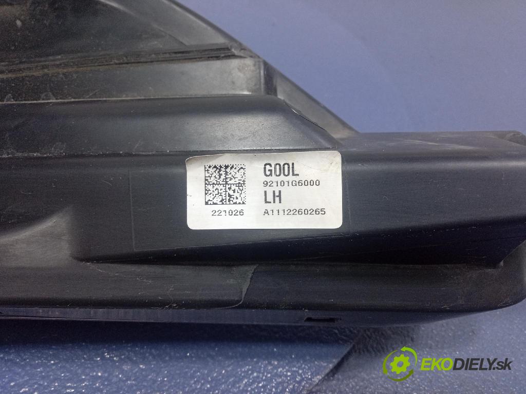 Kia Picanto 2022 Reflektor: Vľavo: 92101G6000