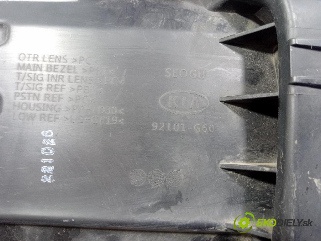 Kia Picanto 2022 Reflektor: Vľavo: 92101G6000