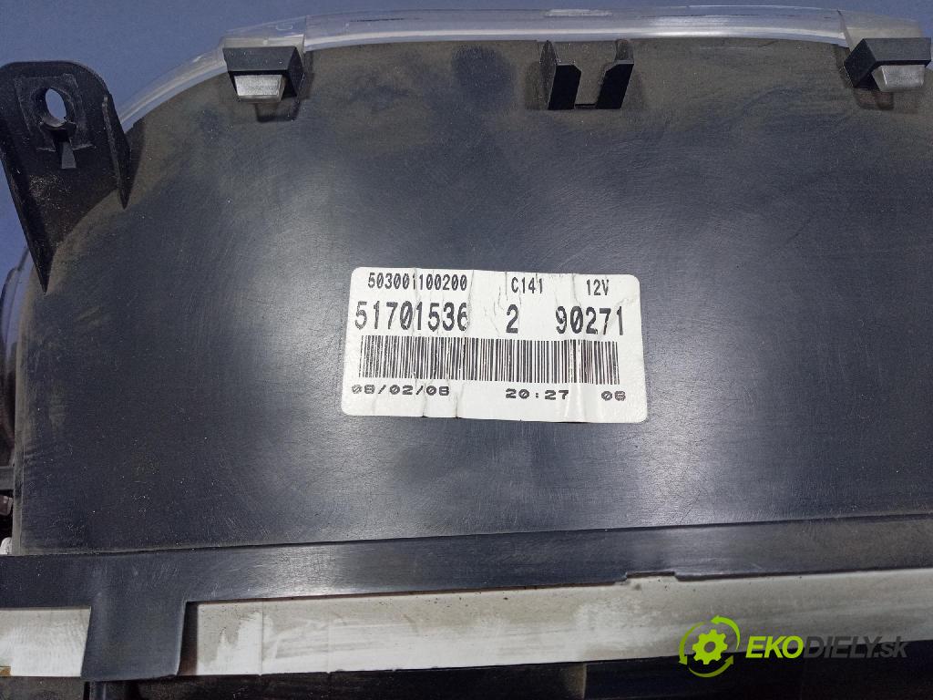 Fiat Punto 2006 řídící jednotka Motor: 51784957