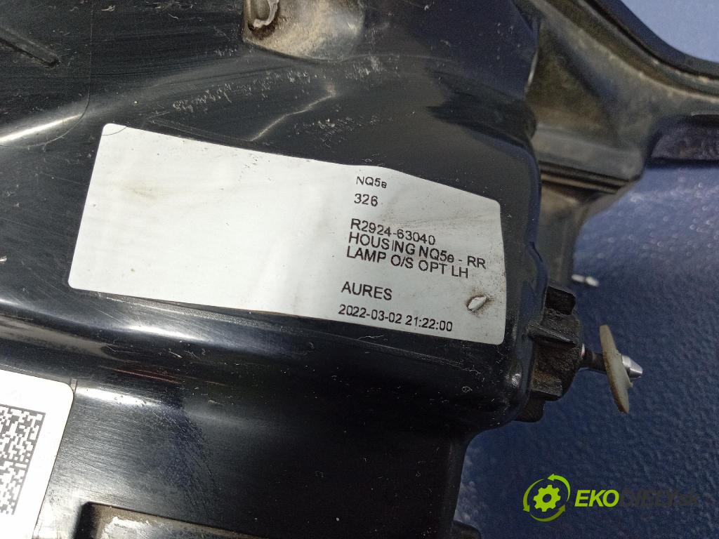 Kia Sportage 2022 světlo Zad: levá Mimo: 92401R2100