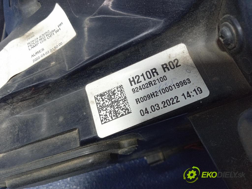 Kia Sportage 2022 světlo Zad: Práva: Mimo: 92402R2100