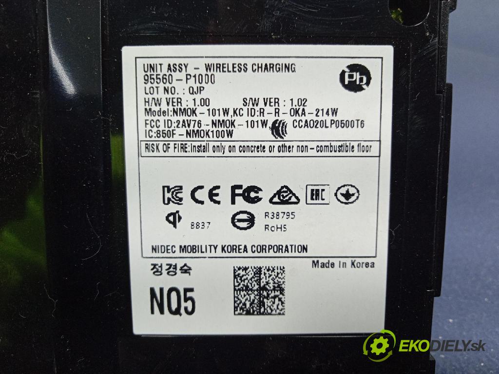 Kia Sportage 2022 instalace Elektrický: 95560P100