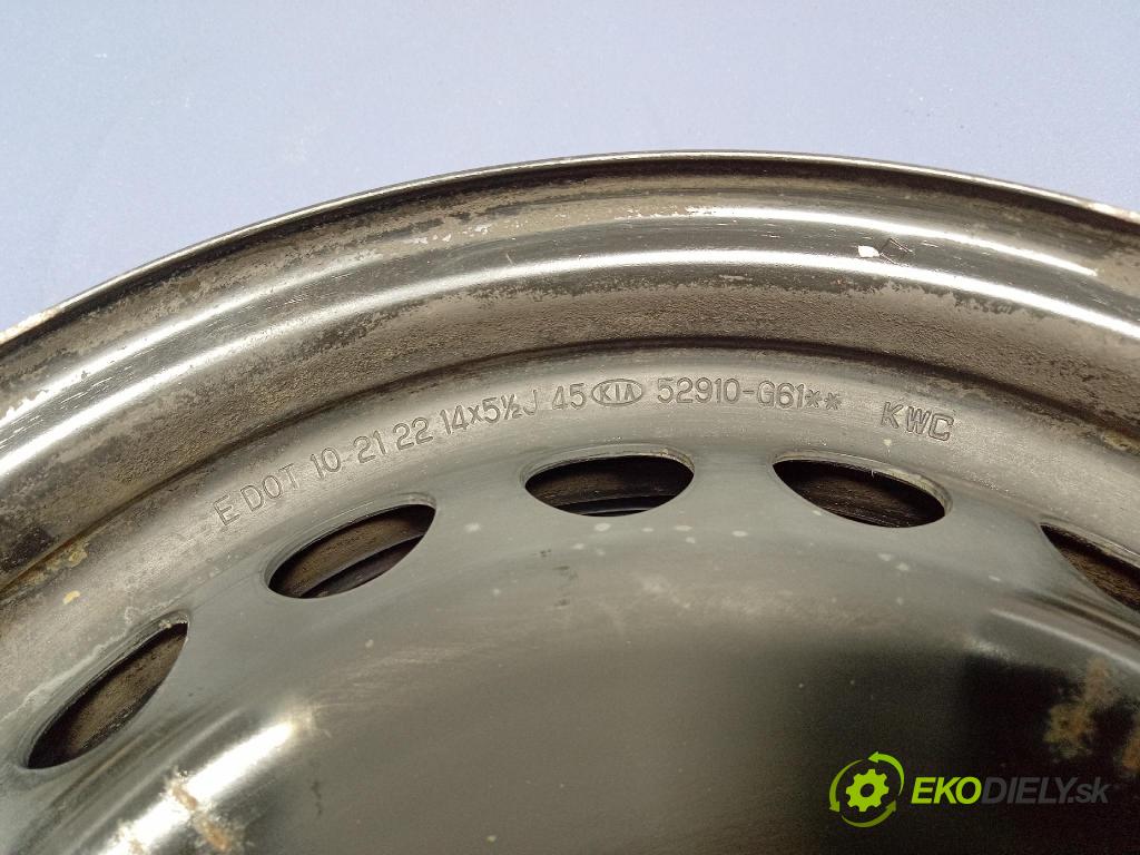 Kia Picanto 2022 Ráfky Ocel 15961917822