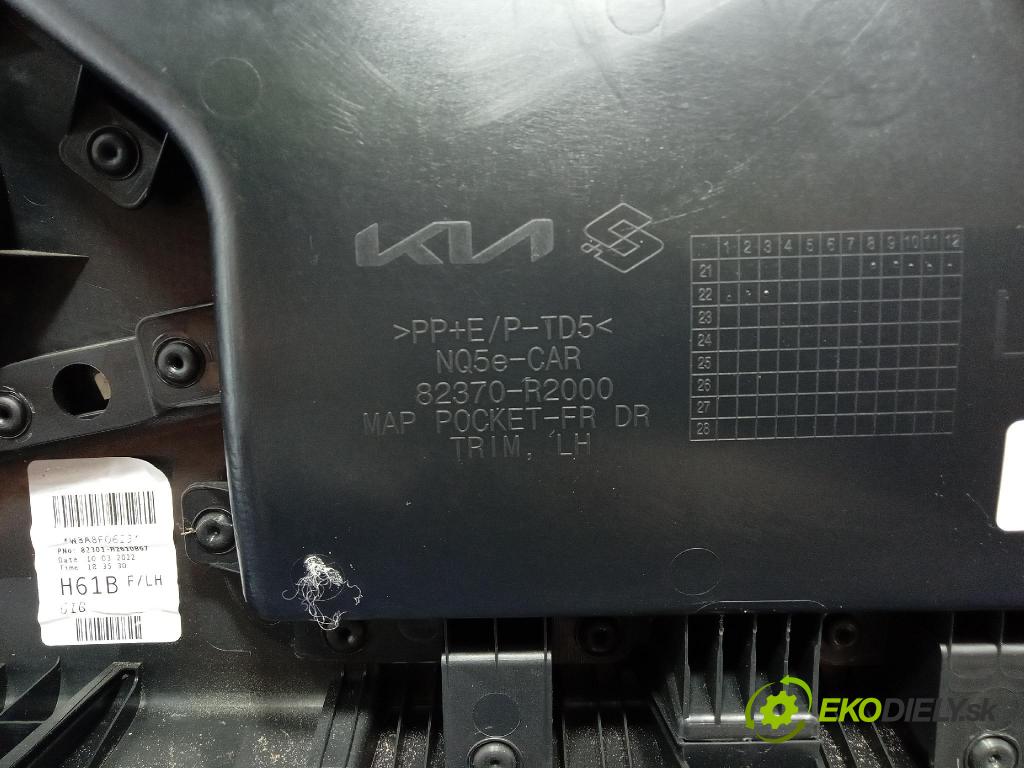 Kia Sportage 2022 Čalounictví: dvere Predné ľavá 82370-R2000
