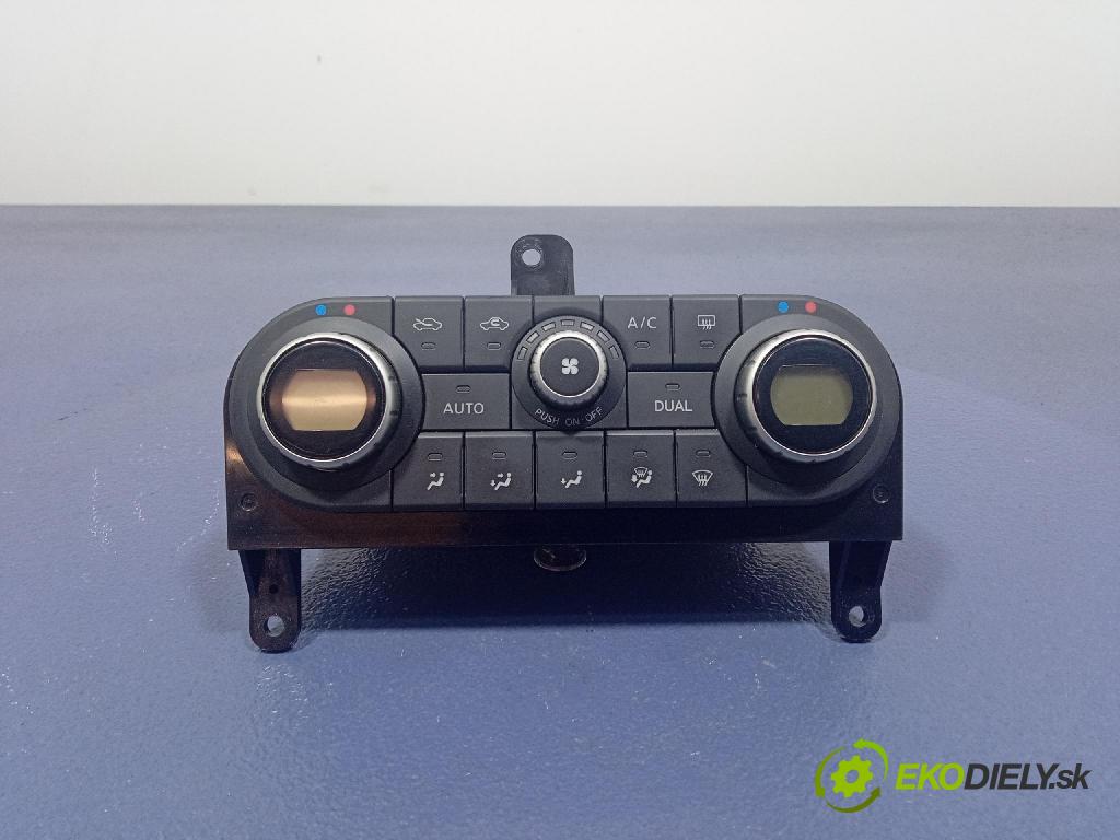 Nissan Qashqai 2009 prepínač Klimatizácia: Prúd vzduchu: 27500JD40C