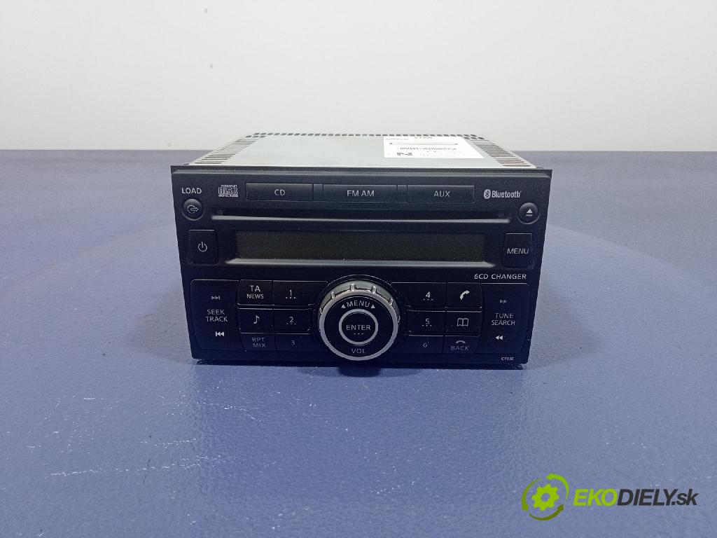 Nissan Qashqai 2009 Radio I Navigácia: 28184JD45A