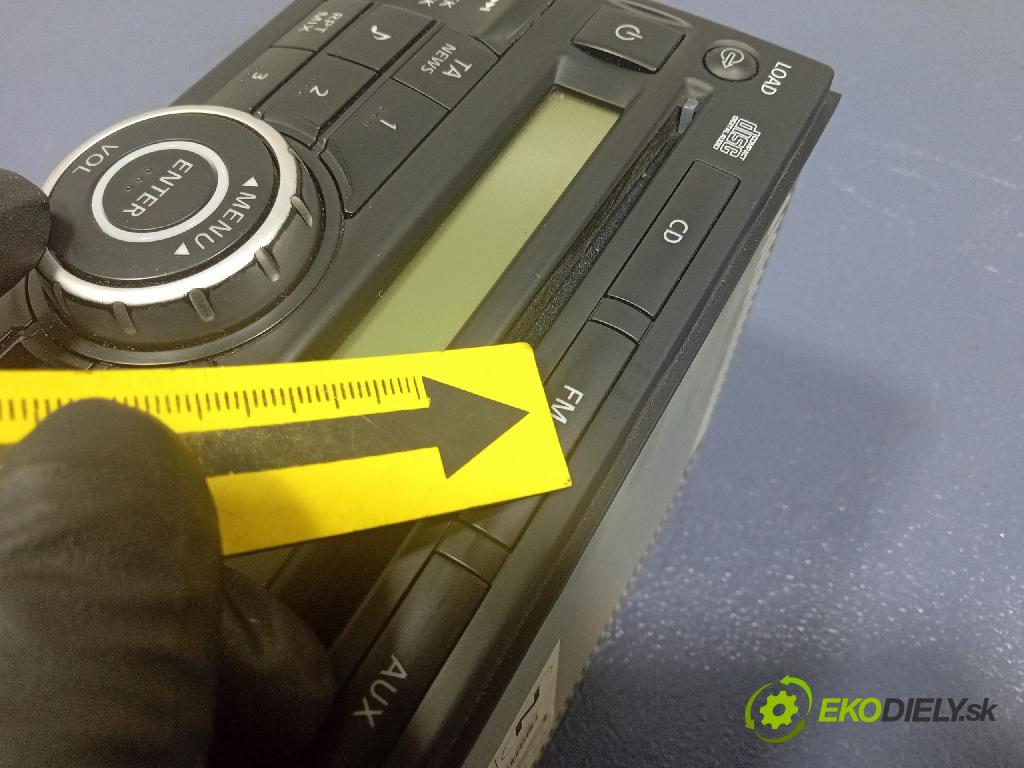 Nissan Qashqai 2009 Radio I Navigácia: 28184JD45A