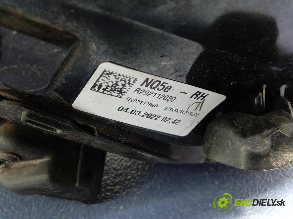 Kia Sportage 2022 Reflektor: v pravo: 92102R2100