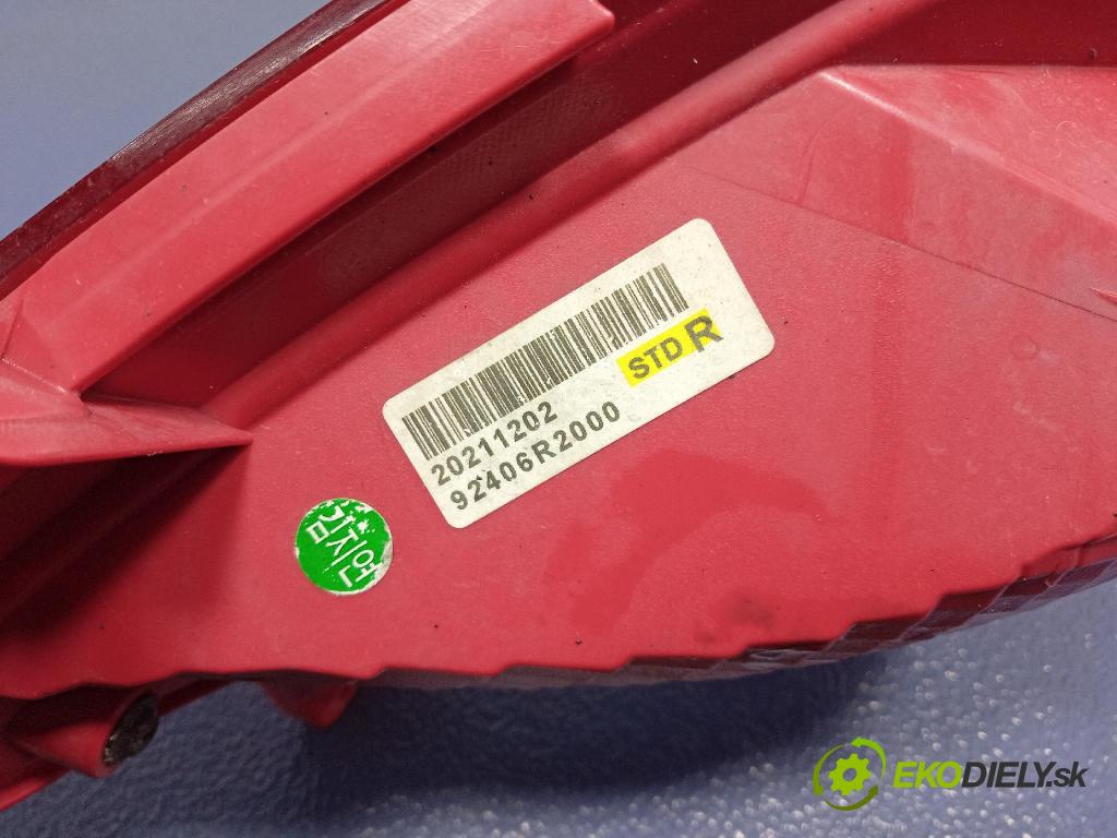 Kia Sportage 2022 svetlo / reflektor zad Prava: Vnútri: 92406R2000