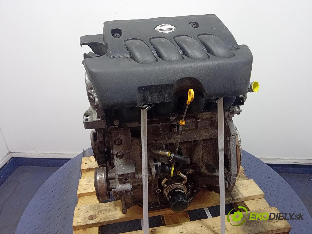 Nissan Qashqai 2009 motor Benzín: MR20DE