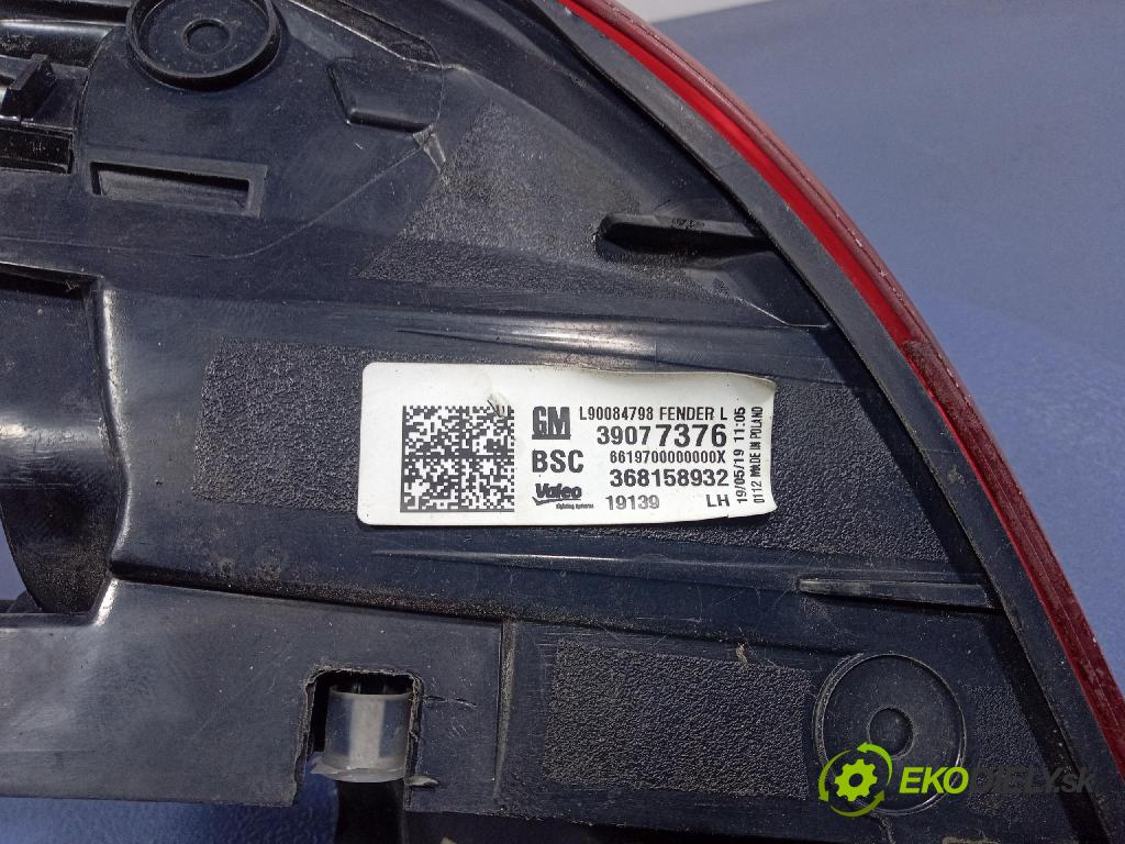 Opel Astra 2019 světlo Zad: levá Mimo: 39077376