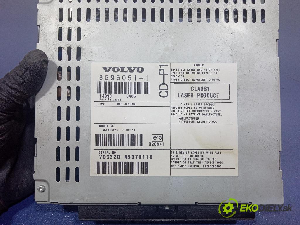 Volvo V50 2004 Radio I Navigace: 8696051
