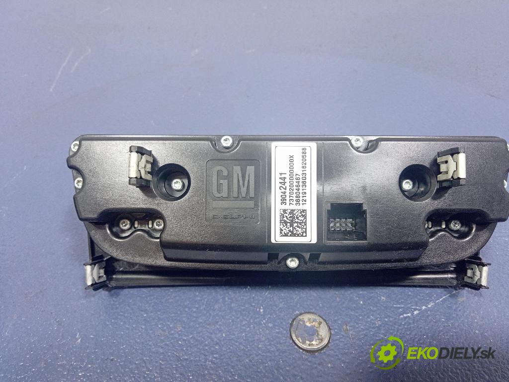 Opel Astra 2019 Přepínač Klimatizace: Proud vzduchu 39042441