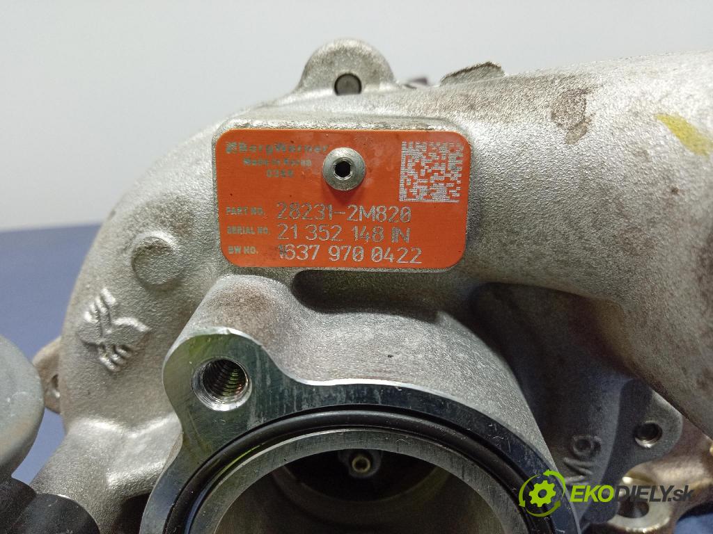 Kia Sportage 2022 Turbo-kompresor: 282312M820