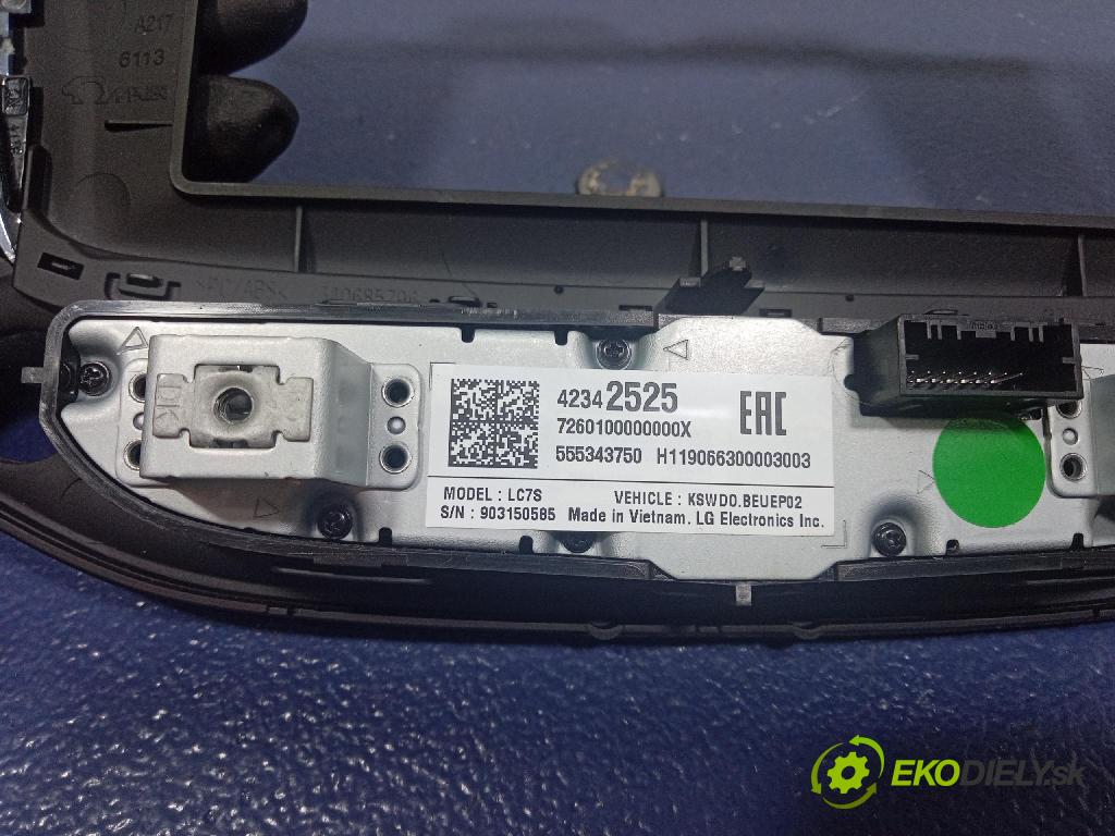Opel Astra 2019 displej Radio / GPS 42578318