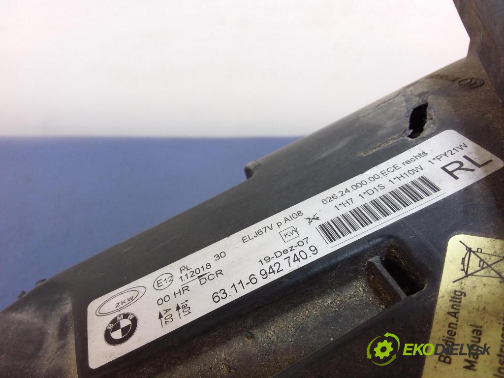 Bmw Seria 3 2008 Reflektor: v pravo: 