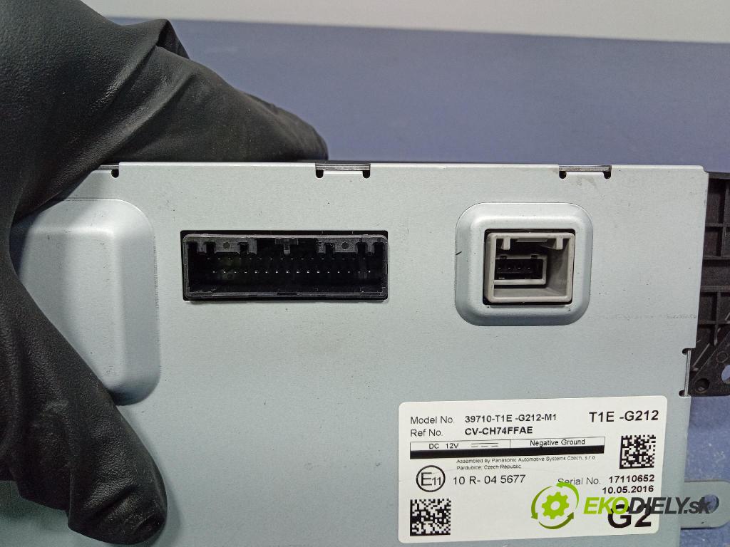 Honda Cr-v 2016 Zobrazit: Rádio: / GPS 39710T1E