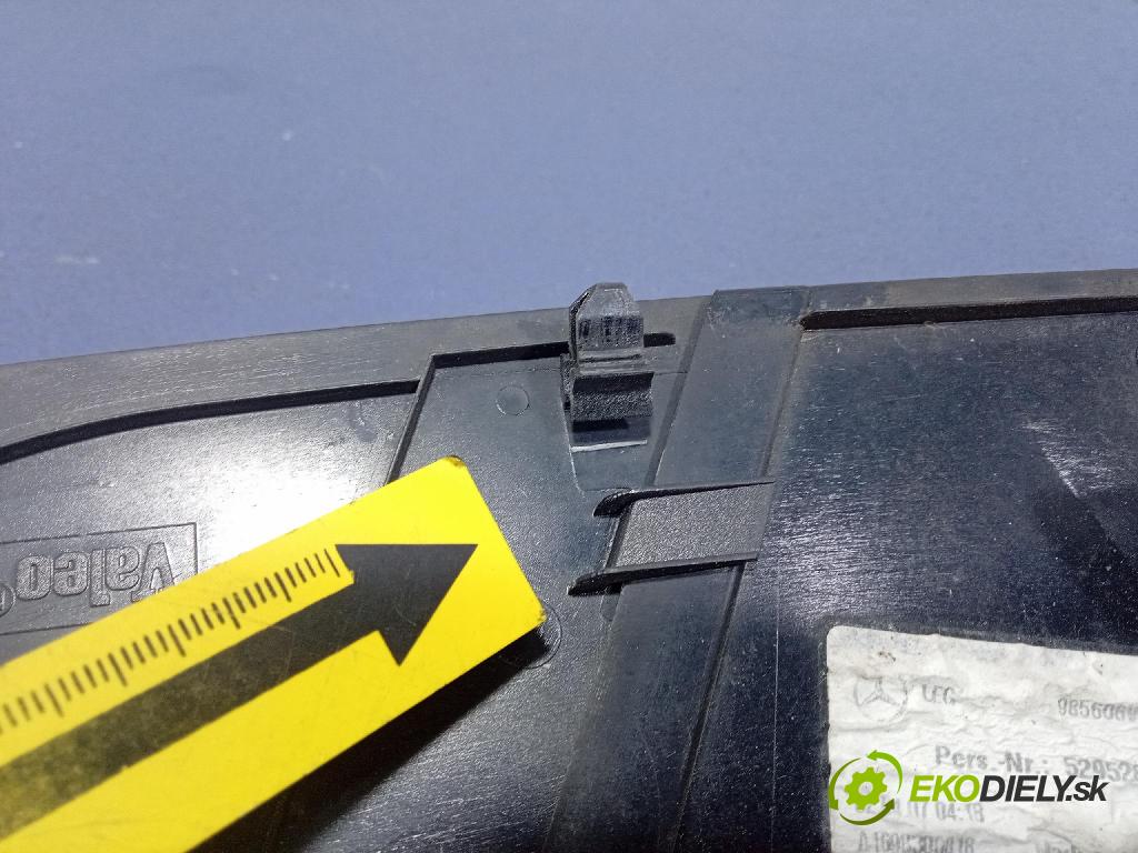 Mercedes B-Klasa 2007 torpédo A1698360018