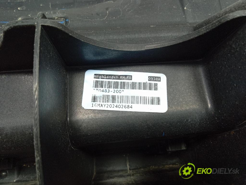 Toyota Highlander iv 19 0 lišta Práh: T0473200