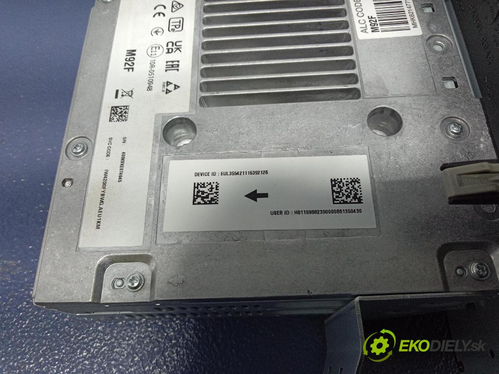 Kia Stonic 2024 Radio I Navigácia: 96560H8920