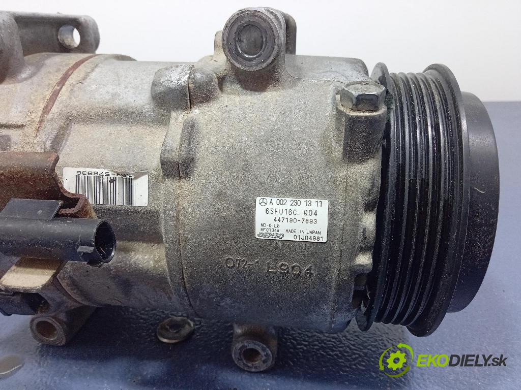 Mercedes B-Klasa 2007 Kompresor: Klimatizácia: A0022301311