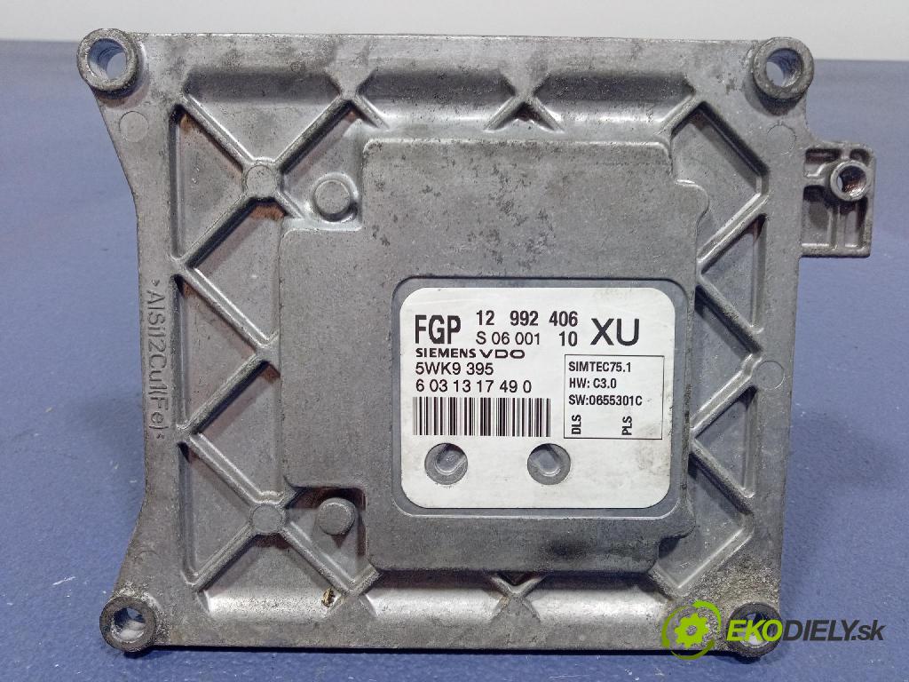 Opel Zafira 2006 riadiaca jednotka Motor: 12992406