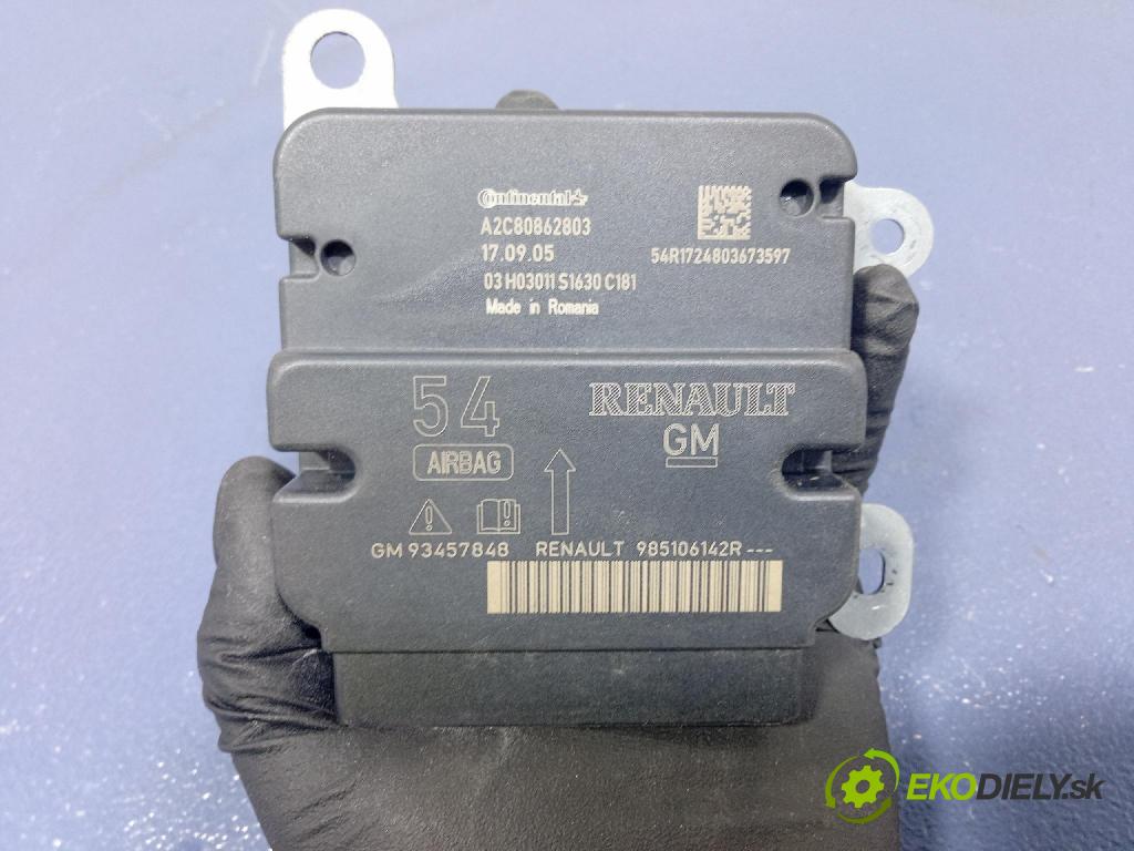 Opel Vivaro 2015 řídící jednotka SRS x 93457848