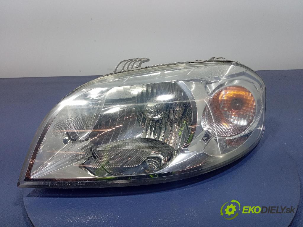 Chevrolet Aveo 2006 Reflektor: Vľavo: 00016771