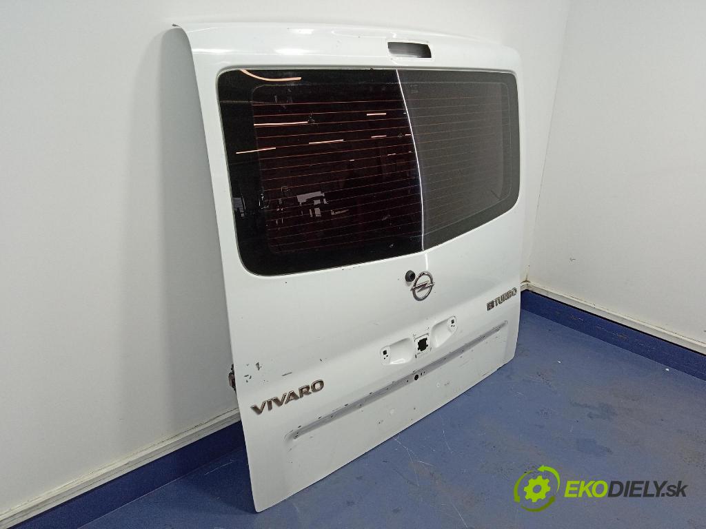 Opel Vivaro 2015 zadní dveře kufra: kufr