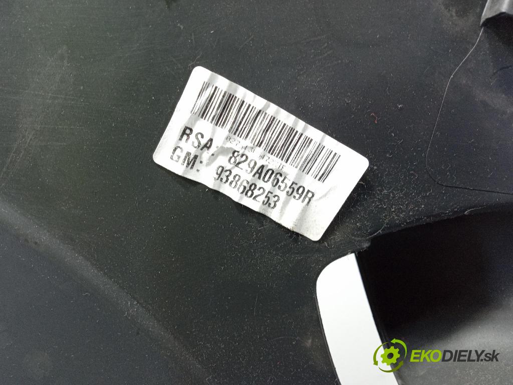 Opel Vivaro 2015 Čalounictví: dvere zad Prava: 829A06559R