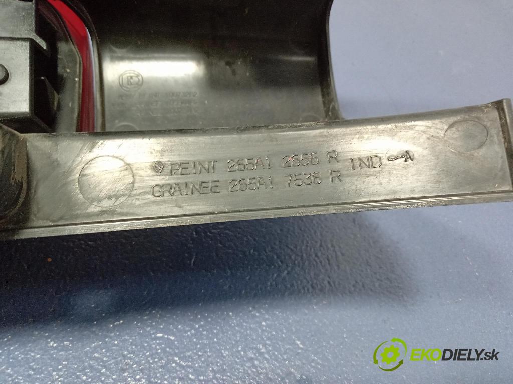 Opel Vivaro 2015 svetlo / reflektor zad Prava: Vonkajsia: 265A19592R